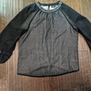 Topshop Mesh Open Back Top 💕